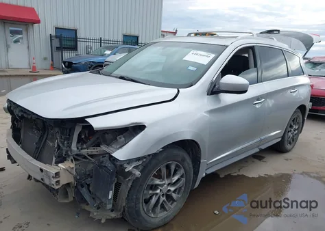 2013 Infiniti Jx35 z USA, uszkodzony, nr VIN 5N1AL0MM7DC343588